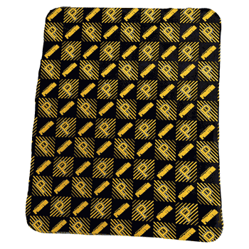Pittsburgh Pirates 50x60 Repeating Pattern Fleece Throw