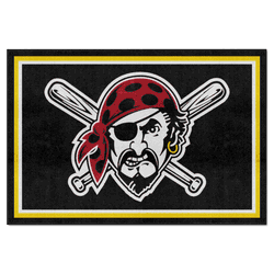 Pittsburgh Pirates 5ft. x 8 ft. Plush Area Rug