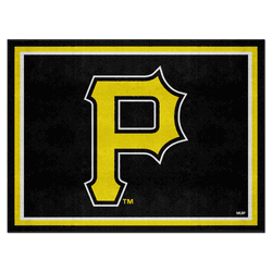 Pittsburgh Pirates 8ft. x 10 ft. Plush Area Rug