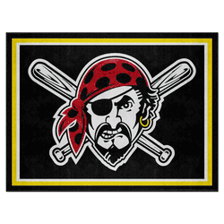 Pittsburgh Pirates 8ft. x 10 ft. Plush Area Rug