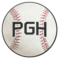 Pittsburgh Pirates Baseball Rug - 27in. Diameter