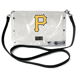 Pittsburgh Pirates Clear Envelope Purse STRAP
