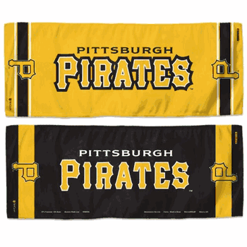 Pittsburgh Pirates Cooling Towel 12x30