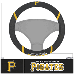 Pittsburgh Pirates Embroidered Steering Wheel Cover