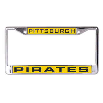 Pittsburgh Pirates License Plate Frame - Inlaid