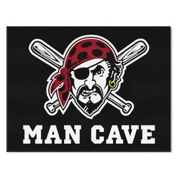 Pittsburgh Pirates Man Cave All-Star Rug - 34 in. x 42.5 in.