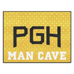Pittsburgh Pirates Man Cave All-Star Rug - 34 in. x 42.5 in.