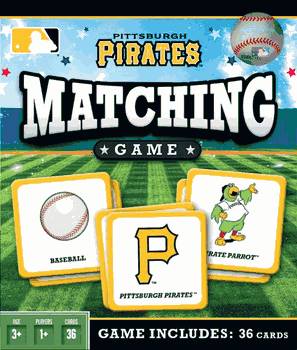 Pittsburgh Pirates MLB Matching Game