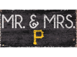 Pittsburgh Pirates Mr. & Mrs. Sign