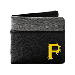 Pittsburgh Pirates Pebble BiFold Wallet BLCK