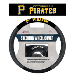 Pittsburgh Pirates Poly-Suede Steering Wheel Cover