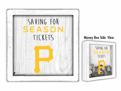 Pittsburgh Pirates Saving for Tickets Money Box