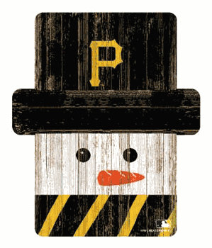 Pittsburgh Pirates Snowman Ornament