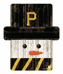 Pittsburgh Pirates Snowman Ornament