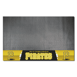 Pittsburgh Pirates Vinyl Grill Mat - 26in. x 42in.