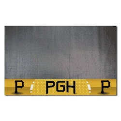 Pittsburgh Pirates  Vinyl Grill Mat - 26in. x 42in.