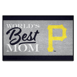 Pittsburgh Pirates World's Best Mom Starter Mat Accent Rug - 19in. x 30in.