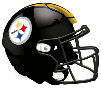 Pittsburgh Steelers 12in Authentic Helmet Sign