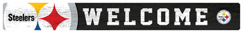 Pittsburgh Steelers 16in. Welcome Strip