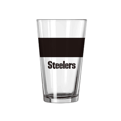 Pittsburgh Steelers 16oz Colorblock Pint Glass