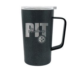 Pittsburgh Steelers 18oz Onyx Hustle Travel Mug