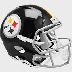Pittsburgh Steelers 1963 to 1976 Speed Replica Full Size Throwback Helmet