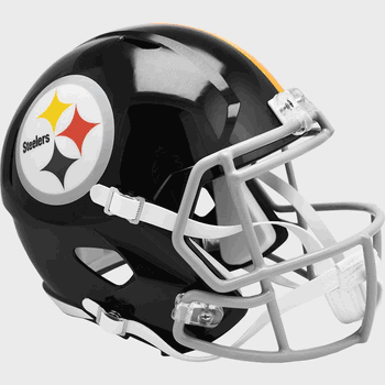 Pittsburgh Steelers 1963 to 1976 Speed Replica Full Size Throwback Helmet