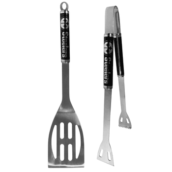 Pittsburgh Steelers 2 pc Black BBQ Set