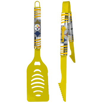 Pittsburgh Steelers 2 pc Color Tailgate BBQ Set