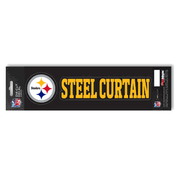 Pittsburgh Steelers 2 Piece Team Slogan Decal Sticker Set