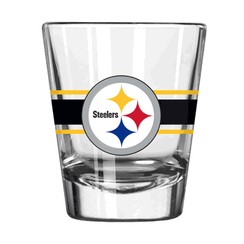 Pittsburgh Steelers 2oz Stripe Shot Glass