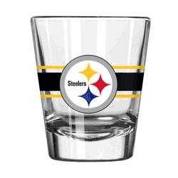Pittsburgh Steelers 2oz Stripe Shot Glass