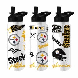 Pittsburgh Steelers 34oz Native Quencher Bottle