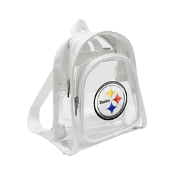 Pittsburgh Steelers 3D Logo Clear Mini Backpack