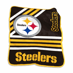 Pittsburgh Steelers 60x80 Raschel Blanket
