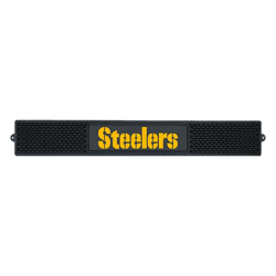 Pittsburgh Steelers Bar Drink Mat - 3.25in. x 24in.