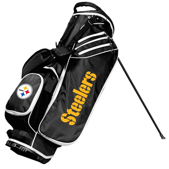 Pittsburgh Steelers Birdie Golf Stand Bag - Black