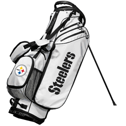 Pittsburgh Steelers Birdie Golf Stand Bag - White