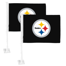 Pittsburgh Steelers Car Flag Large 1pc 11" x 14"