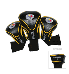 Pittsburgh Steelers Club 3 Piece Contour Headcover Set