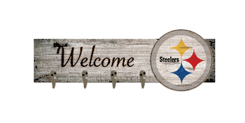 Pittsburgh Steelers Coat Hanger 6x24
