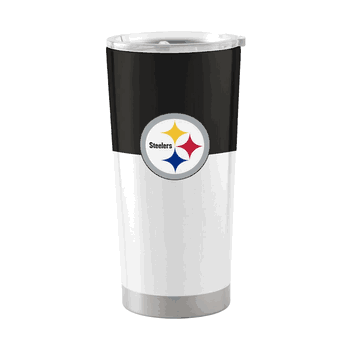 Pittsburgh Steelers Colorblock 20oz Stainless Tumbler