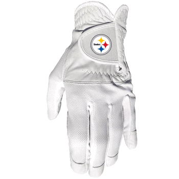 Pittsburgh Steelers Cool mesh with cabretta leather - one size - mens left