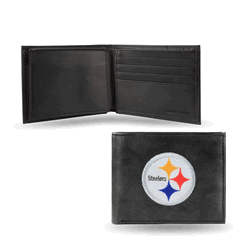 Pittsburgh Steelers  Embroidered Bill-fold Wallet