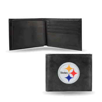 Pittsburgh Steelers  Embroidered Bill-fold Wallet