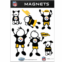 Pittsburgh Steelers Family Magnet Set