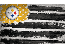 Pittsburgh Steelers Flag 11x19.