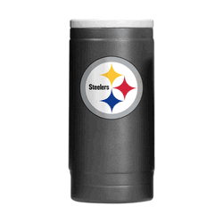 Pittsburgh Steelers Flipside Powder Coat Slim Can Coolie