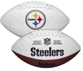 Pittsburgh Steelers Football Full Size Autographable