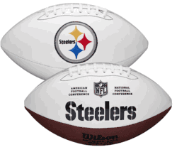 Pittsburgh Steelers Football Full Size Autographable